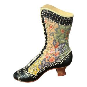 Just the Right Shoe by Raine – Deco Boot Figurine (1998) – Signed with Original
